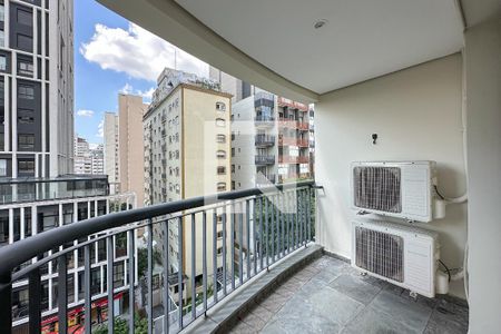 Varanda de apartamento para alugar com 3 quartos, 115m² em Perdizes, São Paulo