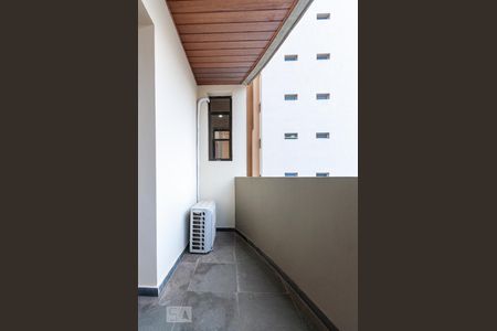 Varanda da Sala de apartamento para alugar com 1 quarto, 50m² em Cambuí, Campinas
