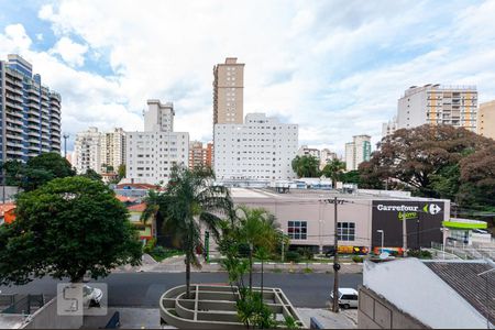 Vista Varanda da Sala de apartamento para alugar com 1 quarto, 50m² em Cambuí, Campinas