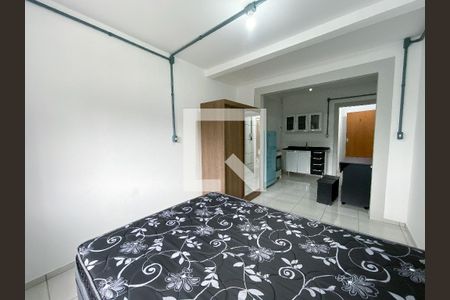 Cozinha de kitnet/studio para alugar com 1 quarto, 28m² em Marechal Rondon, Canoas