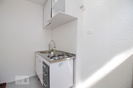 Cozinha de kitnet/studio para alugar com 1 quarto, 30m² em Consolação, São Paulo