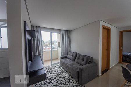 Sala de apartamento para alugar com 1 quarto, 52m² em Vila Rosa, Novo Hamburgo
