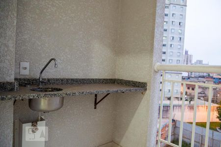 varanda de apartamento à venda com 2 quartos, 60m² em Vila Principe de Gales, Santo André