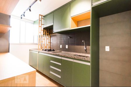 Cozinha de apartamento para alugar com 1 quarto, 36m² em Higienópolis, São Paulo
