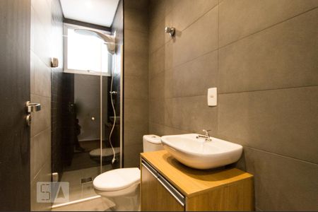 Banheiro de apartamento para alugar com 1 quarto, 36m² em Higienópolis, São Paulo