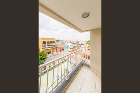 Sacada da Sala de apartamento para alugar com 2 quartos, 50m² em Vila Industrial, Campinas