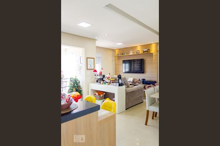 Sala de apartamento à venda com 2 quartos, 65m² em Santa Maria, São Caetano do Sul