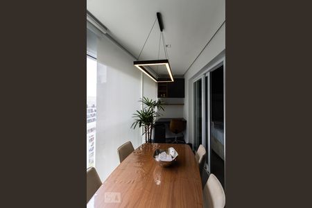 Varanda gourmet de apartamento para alugar com 1 quarto, 35m² em Pinheiros, São Paulo