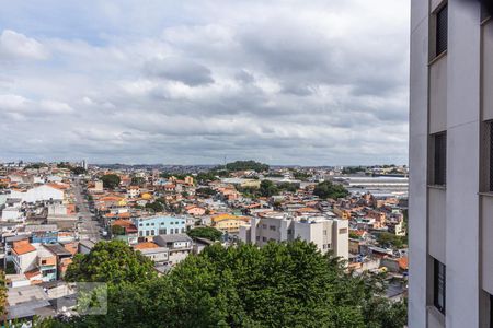 Vista da Sala de apartamento para alugar com 2 quartos, 56m² em Jardim Henriqueta, Taboão da Serra
