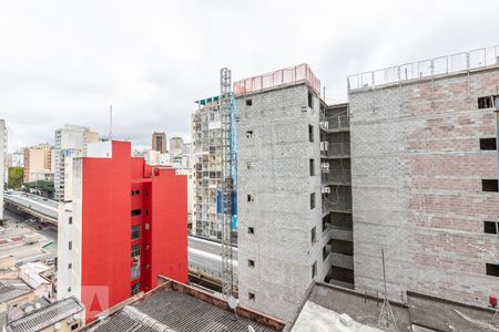Vista da Sala de apartamento para alugar com 1 quarto, 31m² em Vila Buarque, São Paulo