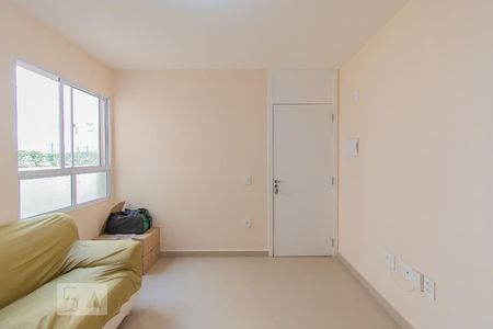 Detalhe Sala de apartamento para alugar com 2 quartos, 46m² em Jardim do Lago Continuação, Campinas