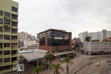 Vista da Varanda da Sala de apartamento à venda com 1 quarto, 58m² em Floresta, Porto Alegre