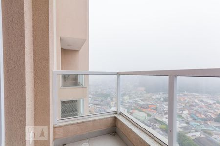 Varanda de apartamento para alugar com 3 quartos, 76m² em Vila Dirce, Mauá