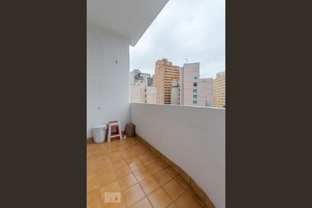 Varanda de kitnet/studio à venda com 1 quarto, 36m² em República, São Paulo