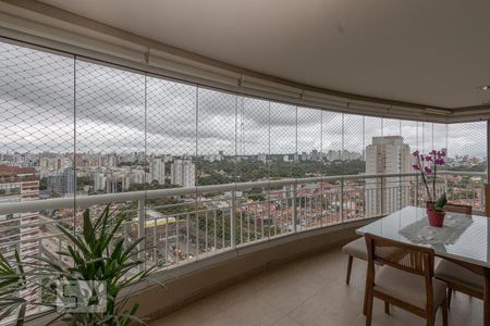 Varanda da Sala de apartamento para alugar com 3 quartos, 135m² em Vila Cruzeiro, São Paulo
