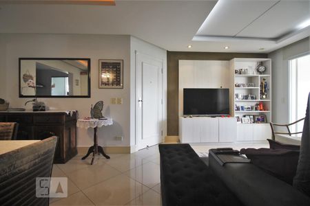 Sala de apartamento para alugar com 3 quartos, 117m² em Paraíso do Morumbi, São Paulo