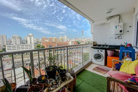 Varanda Cozinha e Lavanderia de apartamento para alugar com 1 quarto, 34m² em Mooca, São Paulo