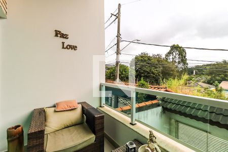 Varanda de casa de condomínio à venda com 3 quartos, 220m² em Jardim Mirna, Taboão da Serra