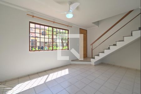 Sala de casa de condomínio para alugar com 2 quartos, 59m² em Residencial Burato, Campinas