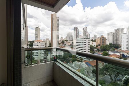 Varanda da Sala de apartamento para alugar com 1 quarto, 45m² em Aclimação, São Paulo