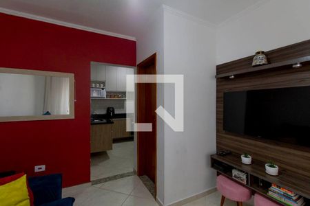 Sala de casa de condomínio para alugar com 2 quartos, 96m² em Vila Ré, São Paulo