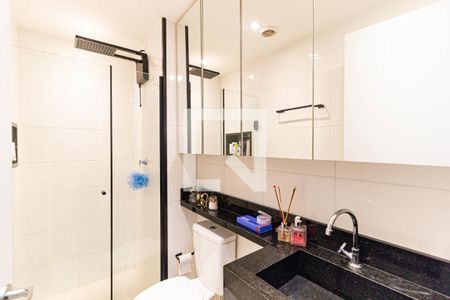 Banheiro de apartamento para alugar com 2 quartos, 34m² em Santo Amaro, São Paulo