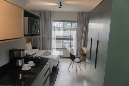 Studio de apartamento para alugar com 1 quarto, 23m² em Consolação, São Paulo
