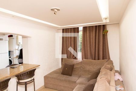 Sala de apartamento à venda com 2 quartos, 55m² em Jardim Prudência, Diadema