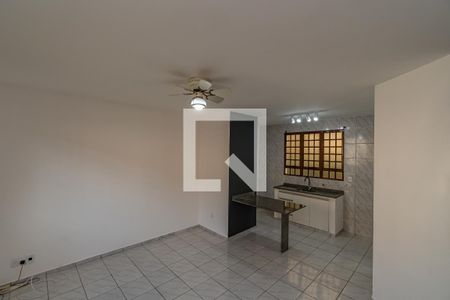 Sala de Estar/jantar de casa de condomínio para alugar com 2 quartos, 60m² em Residencial Burato, Campinas