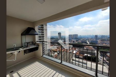 Varanda gourmet de apartamento para alugar com 2 quartos, 59m² em Pari, São Paulo