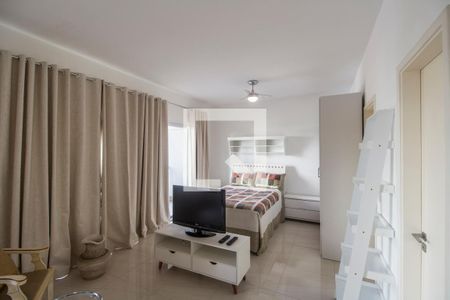 Sala de TV de apartamento para alugar com 1 quarto, 49m² em Tamboré, Santana de Parnaíba
