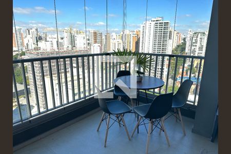 Varanda gourmet de kitnet/studio para alugar com 1 quarto, 25m² em Perdizes, São Paulo