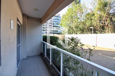 Varanda da Sala de apartamento para alugar com 3 quartos, 105m² em Recreio dos Bandeirantes, Rio de Janeiro