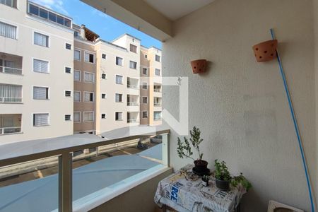 Varanda da Sala de apartamento para alugar com 2 quartos, 55m² em Jardim Nova Europa, Campinas