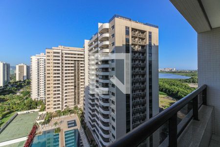 Vista da Varanda de apartamento para alugar com 4 quartos, 124m² em Barra da Tijuca, Rio de Janeiro