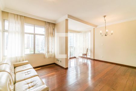 Sala de apartamento para alugar com 3 quartos, 94m² em Santo Antônio, Belo Horizonte