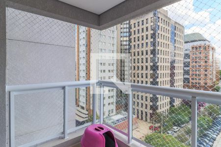 Varanda da Sala de apartamento para alugar com 2 quartos, 72m² em Chácara Santo Antônio, São Paulo