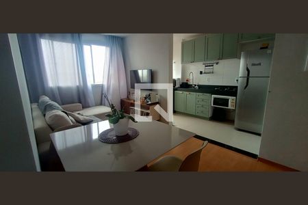 Sala de apartamento para alugar com 2 quartos, 45m² em Vila Nossa Senhora das Vitórias, Mauá