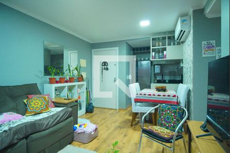 Sala de apartamento para alugar com 2 quartos, 53m² em Passo das Pedras, Porto Alegre