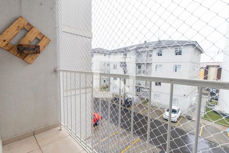 Varanda da Sala de apartamento para alugar com 2 quartos, 50m² em Santo Antônio, São José dos Pinhais