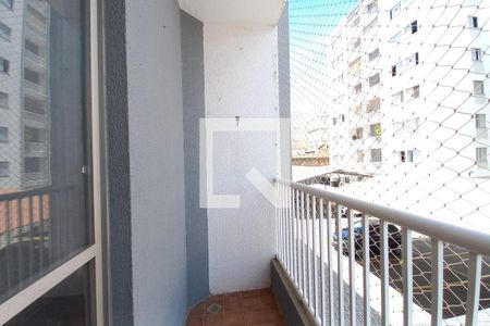 Varanda da Sala  de apartamento para alugar com 3 quartos, 70m² em Jardim dos Oliveiras, Campinas