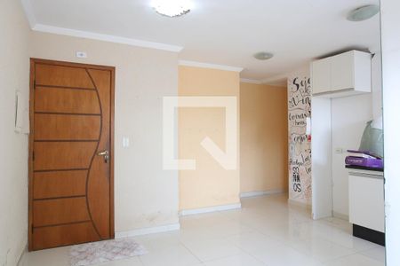 Sala de apartamento para alugar com 2 quartos, 53m² em Jardim Guapituba, Mauá
