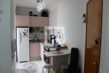 Sala / Cozinha / Área de Serviço de casa de condomínio à venda com 2 quartos, 46m² em Água Fria, São Paulo