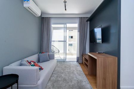 Sala de apartamento para alugar com 2 quartos, 62m² em Chácara Santo Antônio, São Paulo