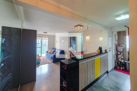 sala cozinha de apartamento para alugar com 2 quartos, 61m² em Ipiranga, São Paulo
