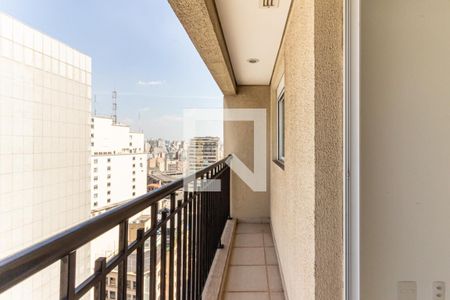 Varanda de apartamento para alugar com 1 quarto, 36m² em Centro Histórico de São Paulo, São Paulo