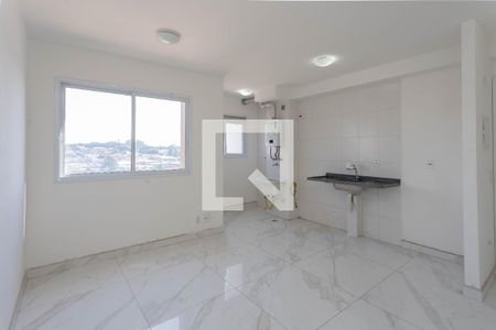 Sala  de apartamento para alugar com 2 quartos, 45m² em Campanário, Diadema