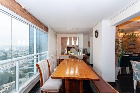 Varanda Gourmet de apartamento para alugar com 3 quartos, 113m² em Várzea da Barra Funda, São Paulo