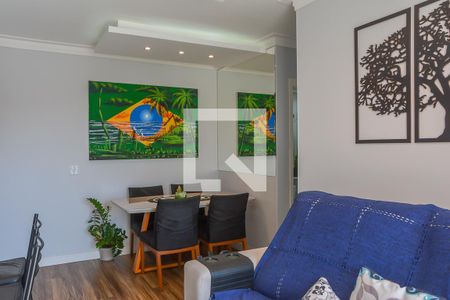 Sala de apartamento para alugar com 2 quartos, 51m² em Taboão, São Bernardo do Campo