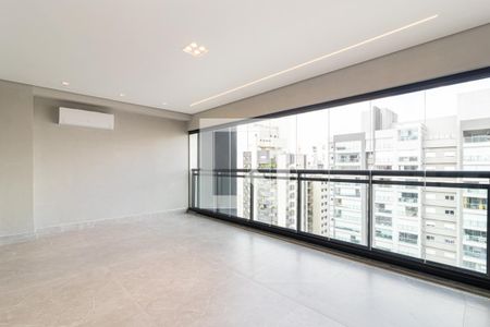 Varanda de apartamento para alugar com 3 quartos, 163m² em Moema, São Paulo